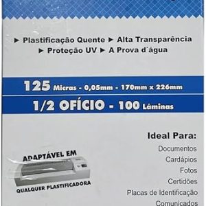 POLASEAL 1/2 125 MICRAS COM 100 UNIDADES
