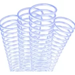 Espiral 12mm Cristal Com 100 Unidades