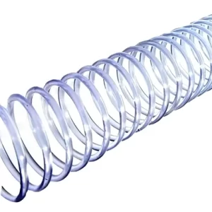ESPIRAL 17MM CRISTAL COM 100 UNIDADES.