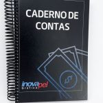 Caderno De Contas Com 100 Folhas