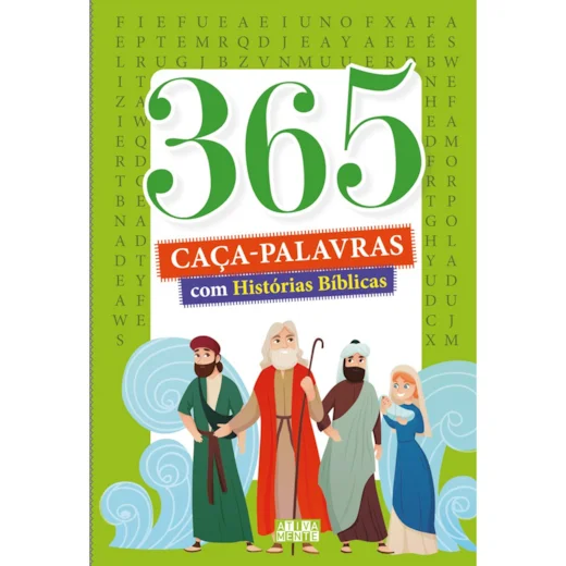 Livro 365 caça-palavras com Histórias Bíblicas