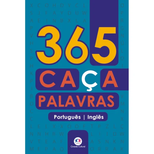 Livro 365 caça-palavras - Português / Inglês