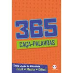Livro 365 Caça-palavras - Três níveis de dificuldades