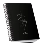 Agenda A5 Espiral All Black