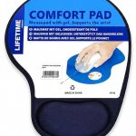 Comfort Pad - Mouse Pad preto com apoio para punho