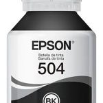 Refil De Tinta Epson T504 Preta 127ml