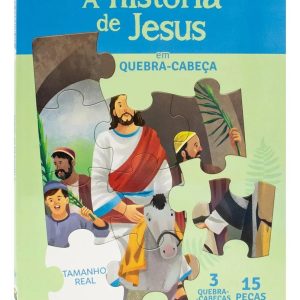LIVRO EM QUEBRA-CABEÇA "A HISTÓRIA DE JESUS"