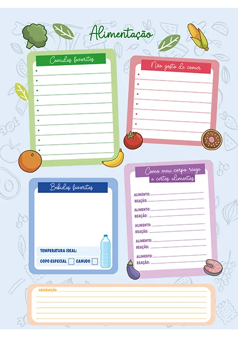 Agenda Espiral Minhas Rotinas 176 Folhas - Caderno e planner para neurodivergentes - Imagem 3