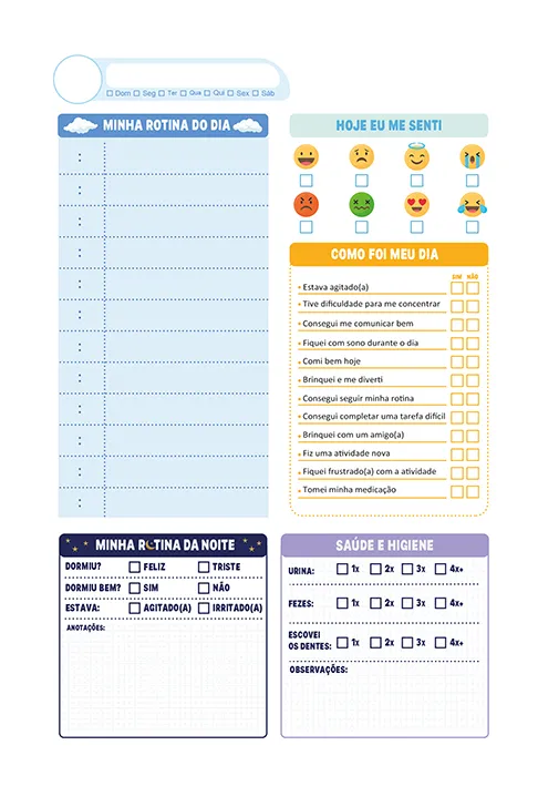 Agenda Espiral Minhas Rotinas 176 Folhas - Caderno e planner para neurodivergentes - Imagem 6