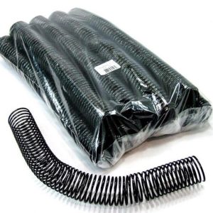 ESPIRAL 17MM PRETO COM 100 UNIDADES